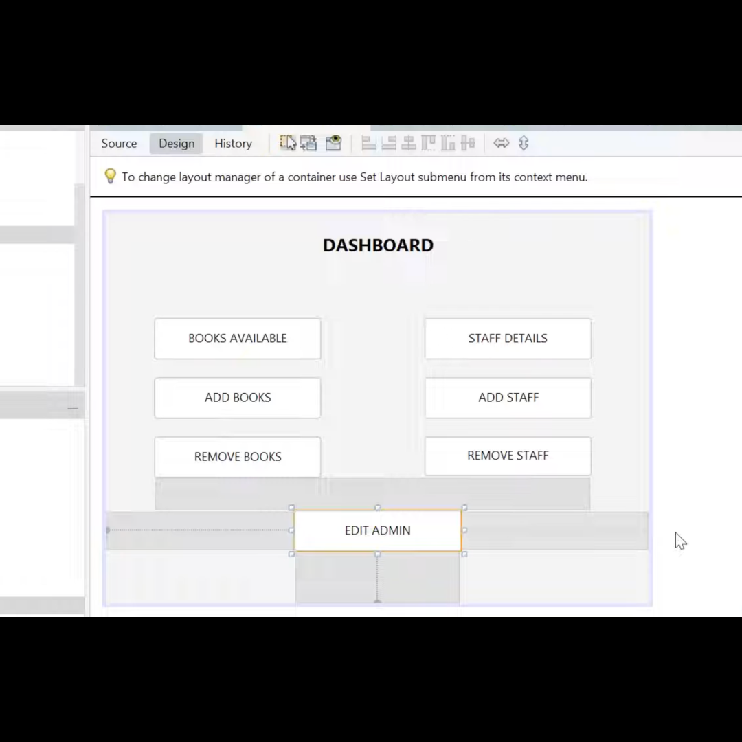 Add Books Form in Library Management System